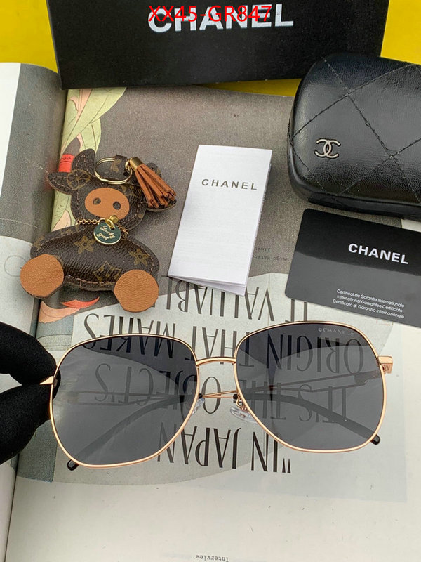 Glasses-Chanel,designer 7 star replica , ID: GR847,$: 45USD