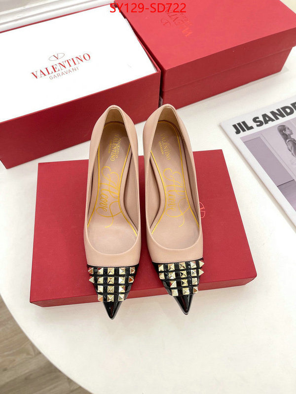 Women Shoes-Valentino,2023 replica wholesale cheap sales online , ID: SD722,$: 129USD