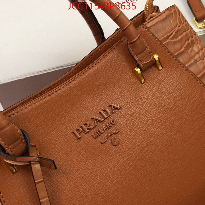 Prada Bags(4A)-Handbag-,1:1 clone ,ID: BP3635,$: 115USD