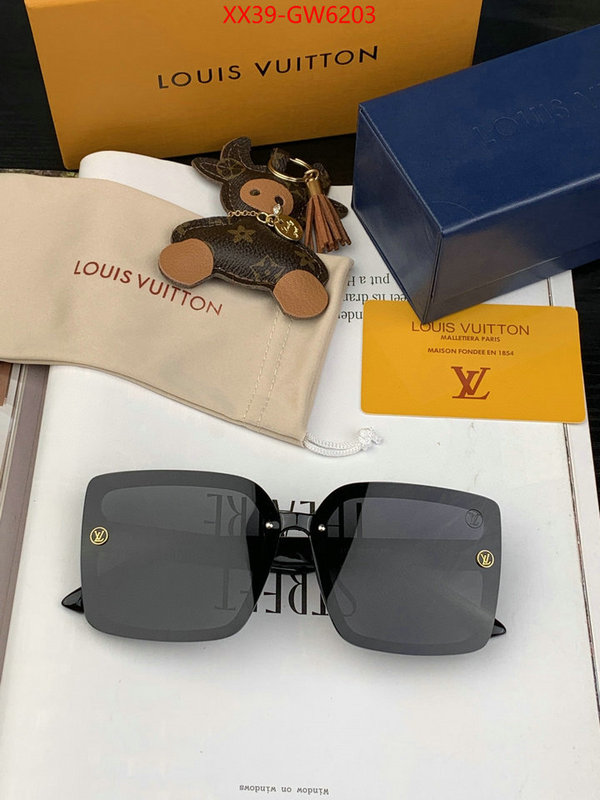 Glasses-LV,wholesale 2023 replica , ID: GW6203,$: 39USD