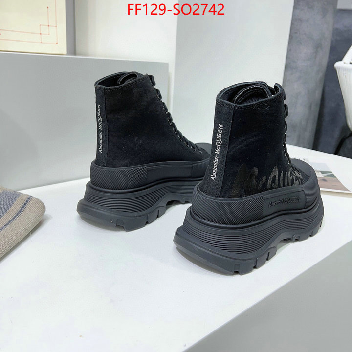 Women Shoes-Alexander McQueen,2023 aaaaa replica 1st copy , ID: SO2742,$: 129USD