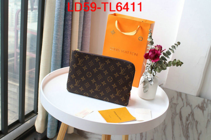 LV Bags(TOP)-Wallet,ID:TL6411,$: 59USD