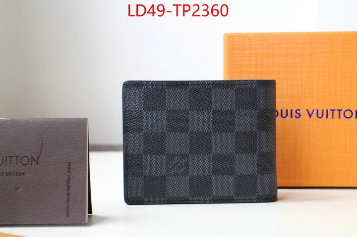 LV Bags(TOP)-Wallet,ID: TP2360,$: 49USD