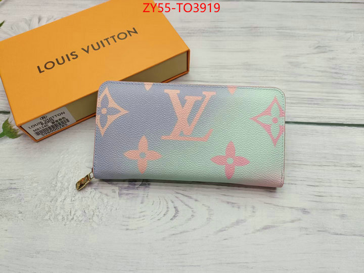 LV Bags(4A)-Wallet,quality aaaaa replica ,ID: TO3919,$: 55USD