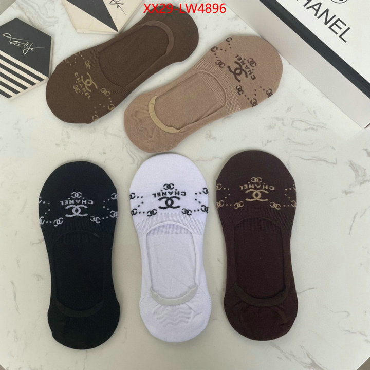 Sock-Chanel,outlet 1:1 replica , ID: LW4896,$: 29USD