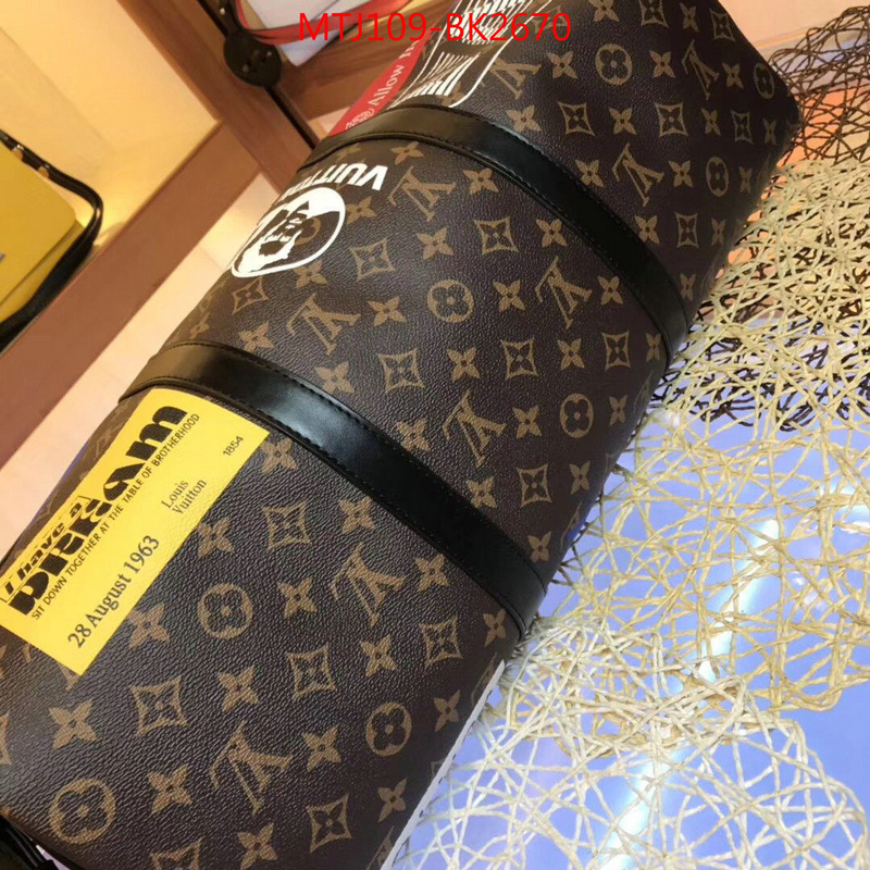 LV Bags(4A)-Keepall BandouliRe 45-50-,store ,ID: BK2670,$:109USD