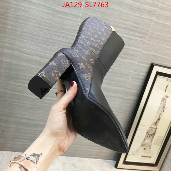 Women Shoes-LV,best aaaaa , ID: SL7763,$: 129USD