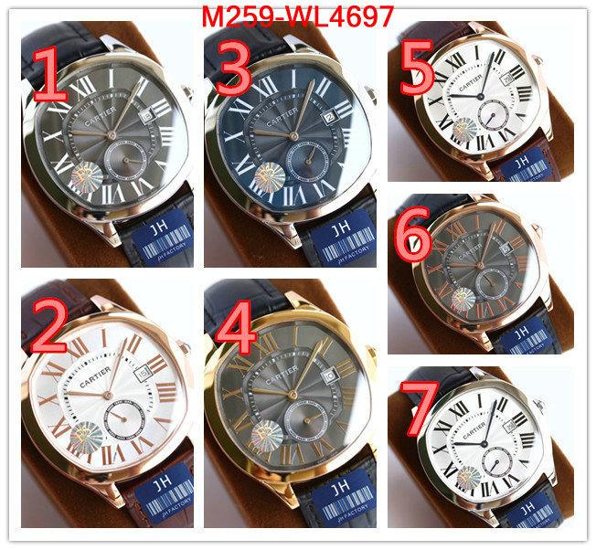 Watch(TOP)-Cartier,replica 1:1 high quality , ID: WL4697,$: 259USD
