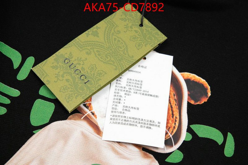 Clothing-Gucci,what's best , ID: CD7892,$: 75USD
