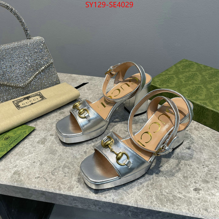 Women Shoes-Gucci,luxury fashion replica designers , ID: SE4029,$: 129USD