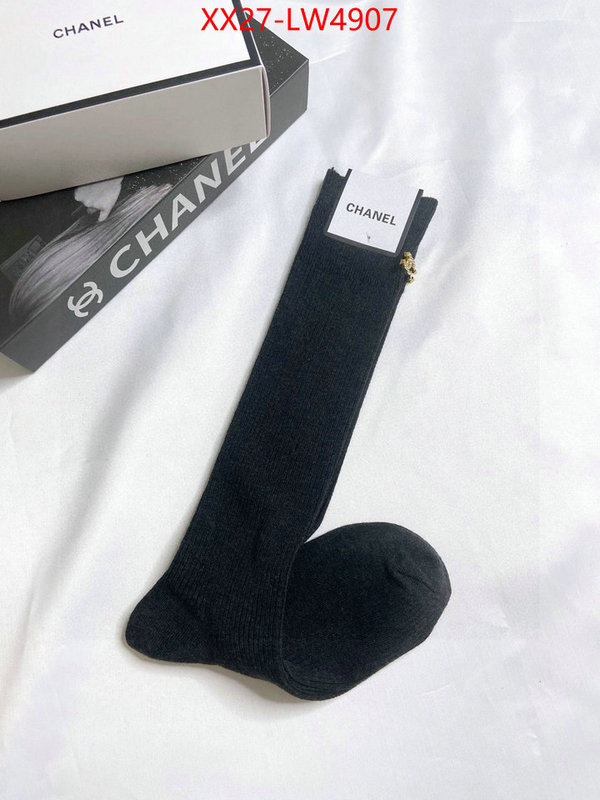 Sock-Chanel,where should i buy to receive , ID: LW4907,$: 27USD
