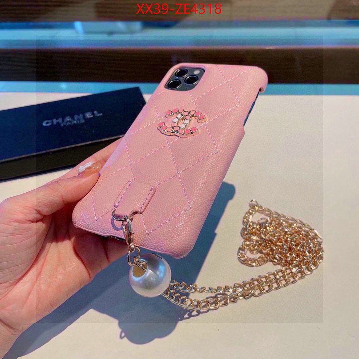 Phone case-Chanel,mirror copy luxury , ID: ZE4318,$: 39USD