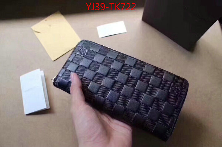 LV Bags(4A)-Wallet,ID: TK722,$:39USD