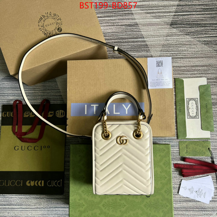 Gucci Bags(TOP)-Marmont,where can i find ,ID: BD857,$: 199USD