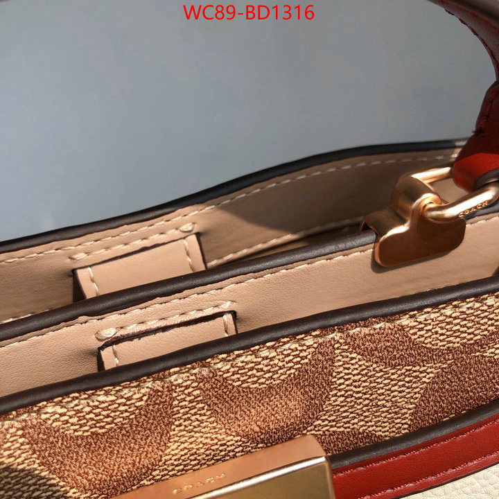 Coach Bags(4A)-Diagonal,best wholesale replica ,ID: BD1316,$: 89USD