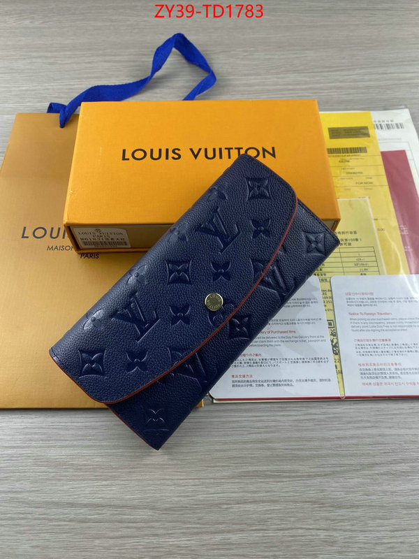 LV Bags(4A)-Wallet,ID: TD1783,$: 39USD