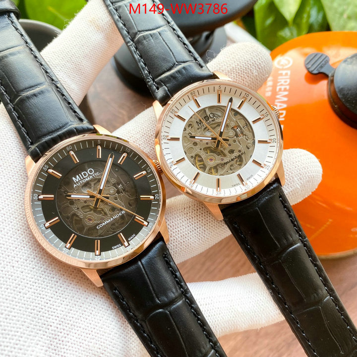 Watch(4A)-Mido,how to find designer replica ,ID: WW3786,$: 149USD