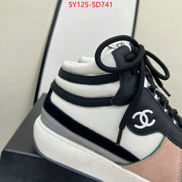 Women Shoes-Chanel,shop cheap high quality 1:1 replica , ID: SD741,$: 125USD