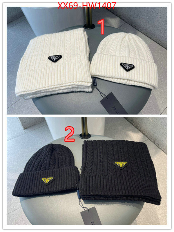 Cap (Hat)-Prada,replcia cheap , ID: HW1407,$: 69USD