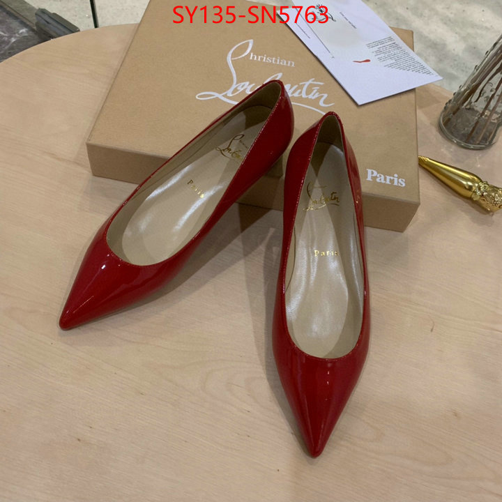 Women Shoes-Chrstn 1ouboutn,replica 1:1 , ID: SN5763,$: 135USD