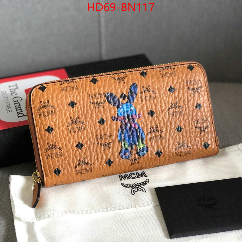 MCM Bags(TOP)-Wallet,ID: BN117,$: 69USD