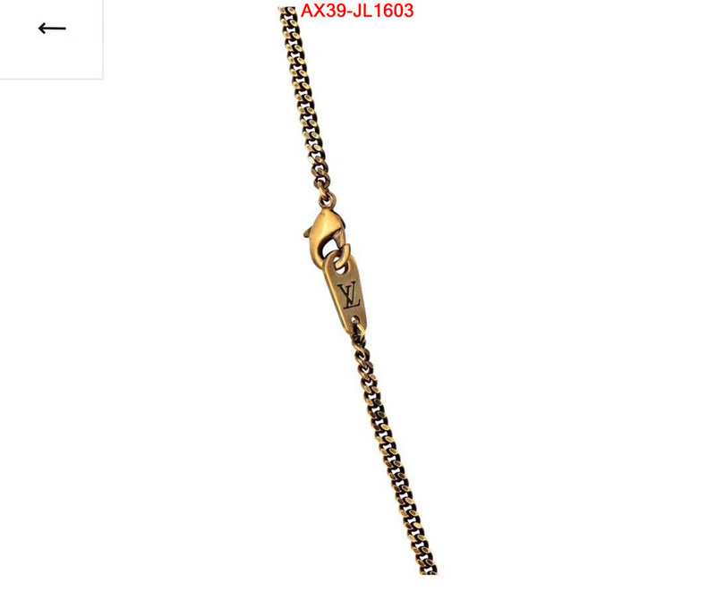 Jewelry-LV,sell high quality , ID: JL1603,$: 39USD