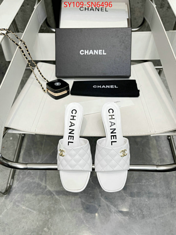 Women Shoes-Chanel,top designer replica , ID: SN6496,$: 109USD