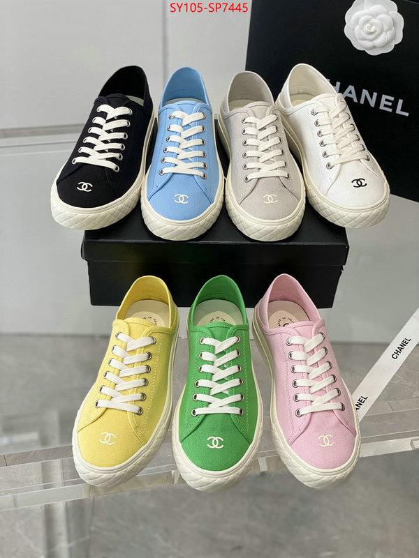 Women Shoes-Chanel,where can i buy the best 1:1 original , ID: SP7445,$: 105USD