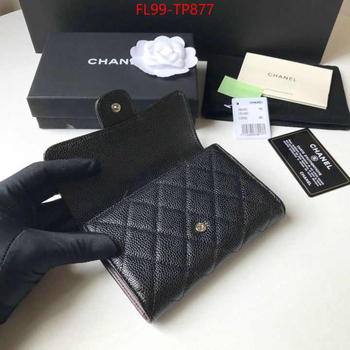 Chanel Bags(4A)-Wallet-,ID: TP877,$: 99USD