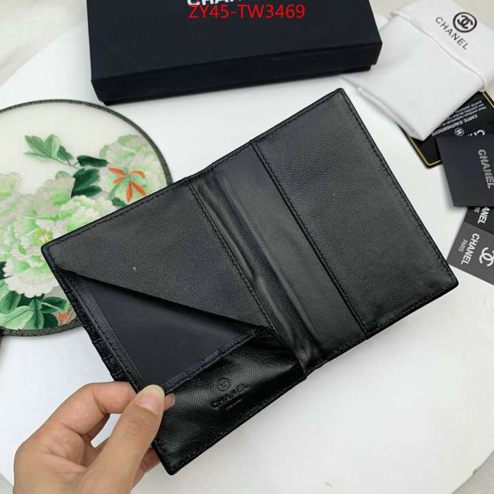 Chanel Bags(4A)-Wallet-,ID: TW3469,$: 45USD