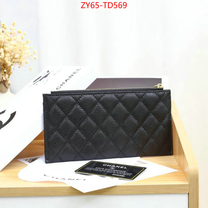 Chanel Bags(4A)-Wallet-,ID: TD569,$: 65USD