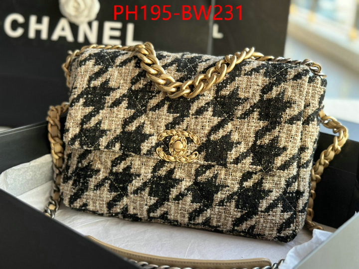 Chanel Bags(TOP)-Diagonal-,ID: BW231,$: 195USD