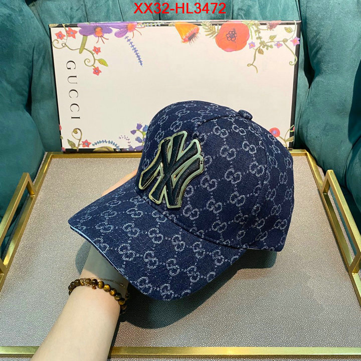 Cap (Hat)-Gucci,aaaaa+ quality replica , ID: HL3472,$: 32USD