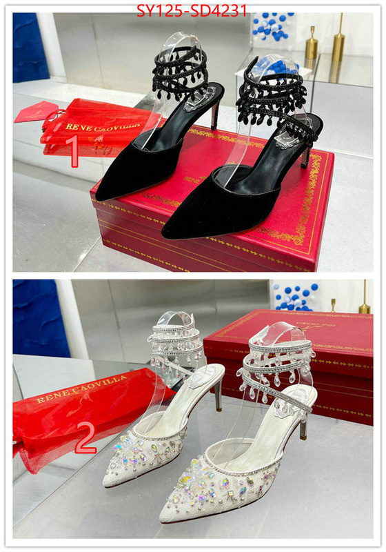Women Shoes-Rene Caovilla,high-end designer , ID: SD4231,$: 125USD
