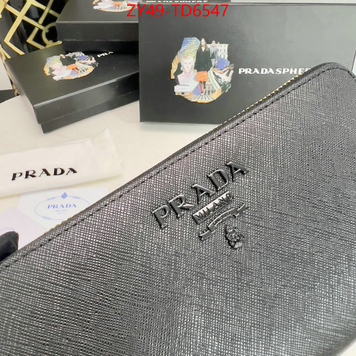 Prada Bags(4A)-Wallet,7 star ,ID: TD6547,$: 49USD