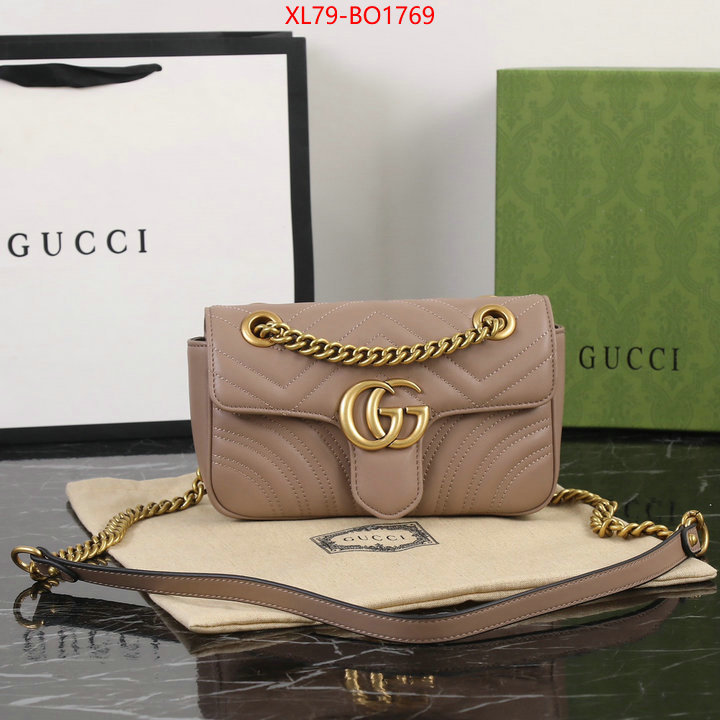 Gucci Bags(4A)-Marmont,buy the best high quality replica ,ID: BO1769,$: 79USD