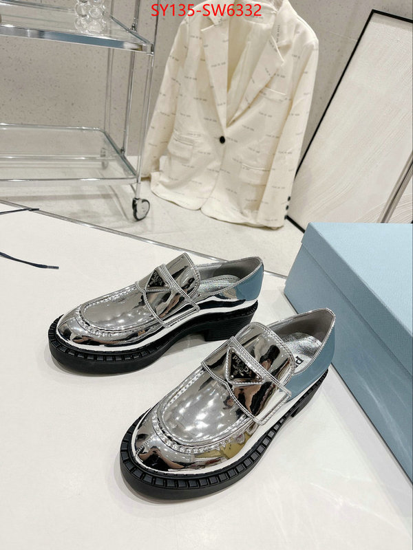 Women Shoes-Prada,highest quality replica , ID: SW6332,$: 135USD