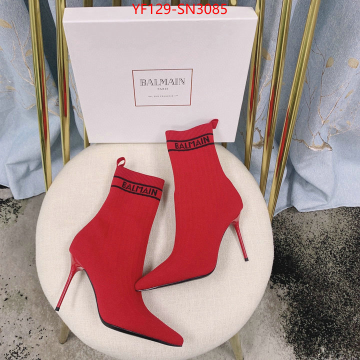 Women Shoes-Balmain,cheap replica , ID: SN3085,$: 129USD