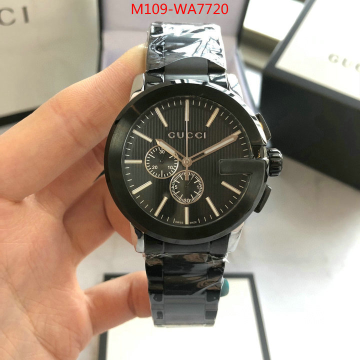 Watch(4A)-Gucci,how to buy replica shop ,ID: WA7720,$: 109USD