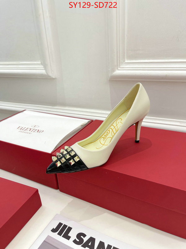 Women Shoes-Valentino,2023 replica wholesale cheap sales online , ID: SD722,$: 129USD