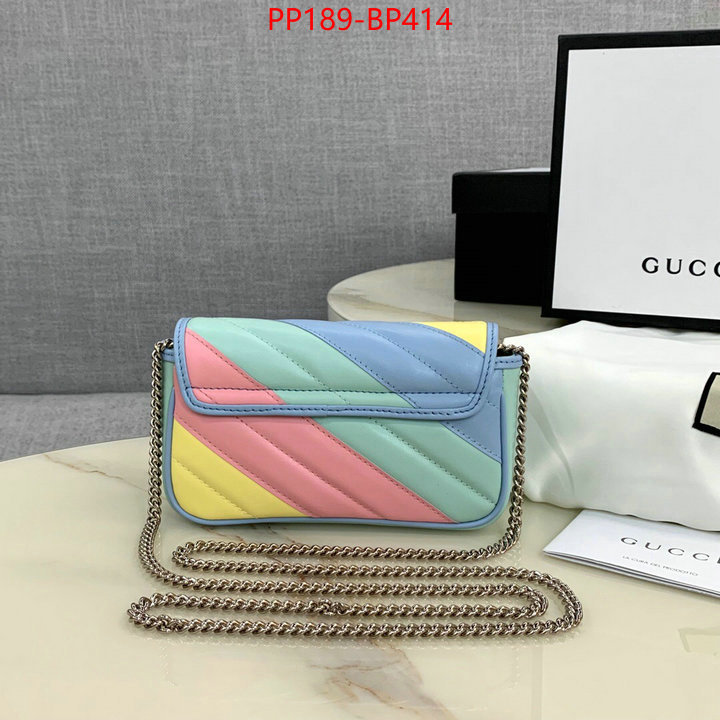 Gucci Bags(TOP)-Marmont,ID: BP414,$:189USD