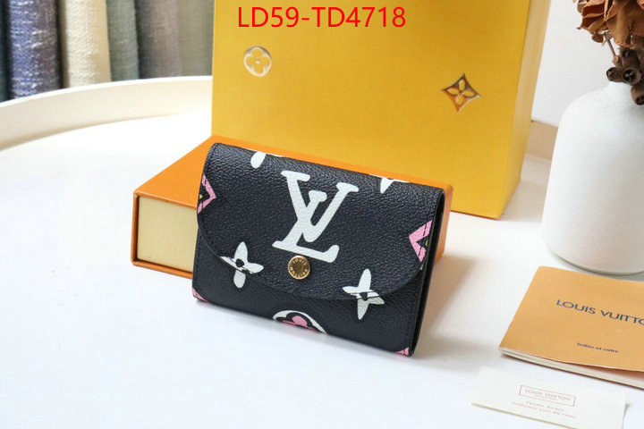 LV Bags(TOP)-Wallet,ID: TD4718,$: 59USD