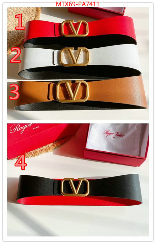 Belts-Valentino,buy replica , ID: PA7411,$: 69USD