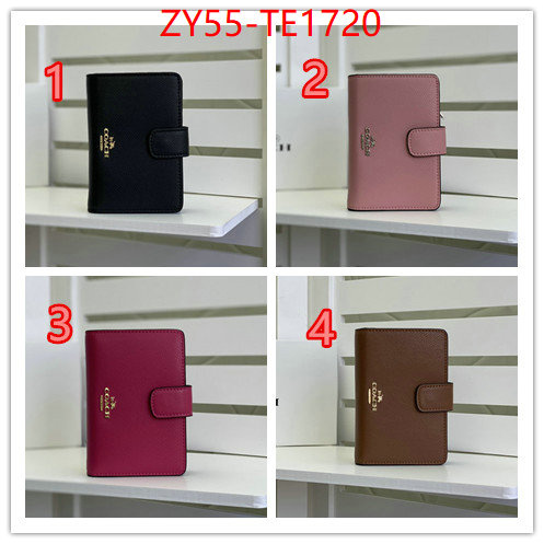 Coach Bags(4A)-Wallet,shop designer replica ,ID: TE1720,$: 55USD