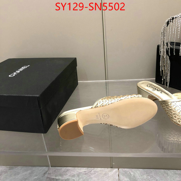 Women Shoes-Chanel,best replica , ID: SN5502,$: 129USD