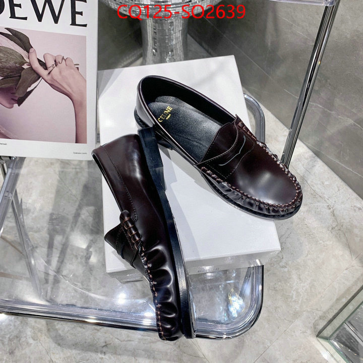 Women Shoes-CELINE,website to buy replica , ID: SO2639,$: 125USD