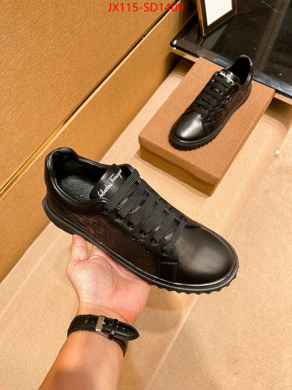 Men shoes-Ferragamo,what's the best place to buy replica , ID: SD1409,$: 115USD