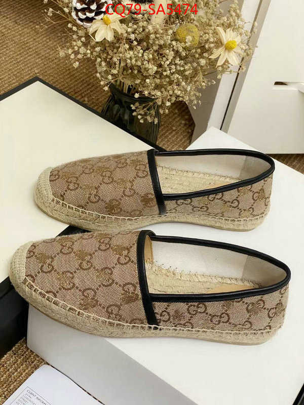 Women Shoes-Gucci,high quality designer replica , ID: SA5474,$: 79USD