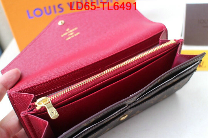 LV Bags(TOP)-Wallet,ID:TL6491,$: 65USD