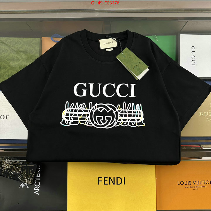 Clothing-Gucci,buy online , ID: CE3176,$: 49USD